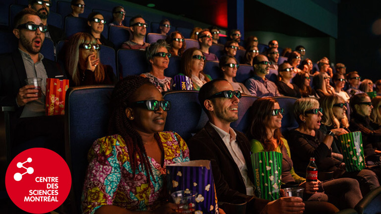 Chaque semaine, un film est débloqué via le site web du Centre des sciences de Montréal. centre des sciences films imax gratuits