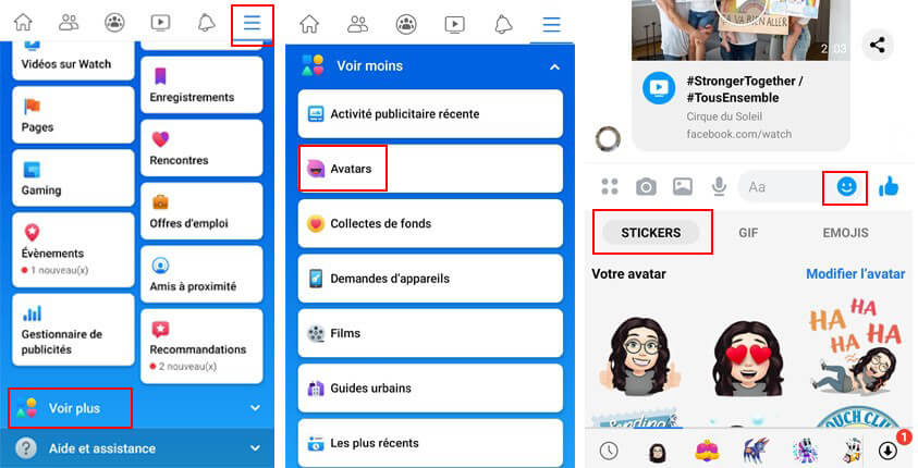 comment faire avatar facebook