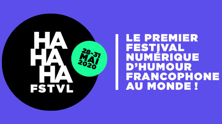 Le Groupe Juste pour rire lance le premier festival d’humour numérique, le FSTVL HAHAHA. fstvl hahaha Juste pour rire