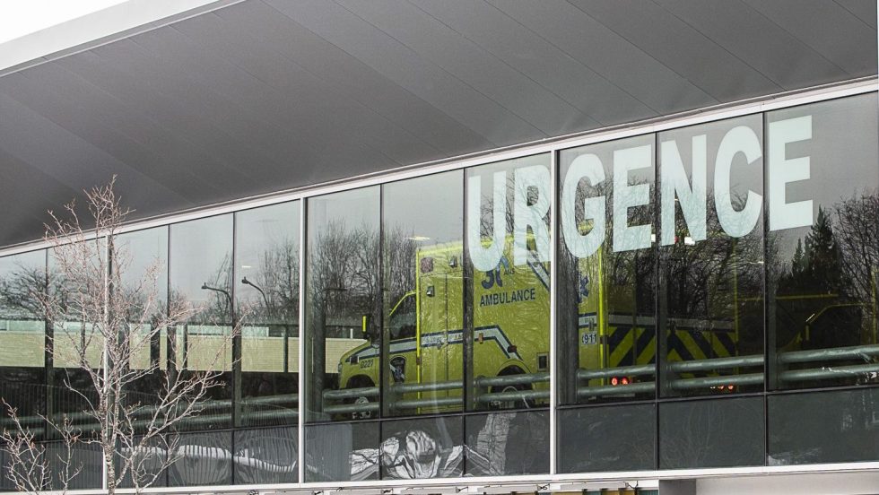 L'entrée des urgences de Maisonneuve-Rosemont.