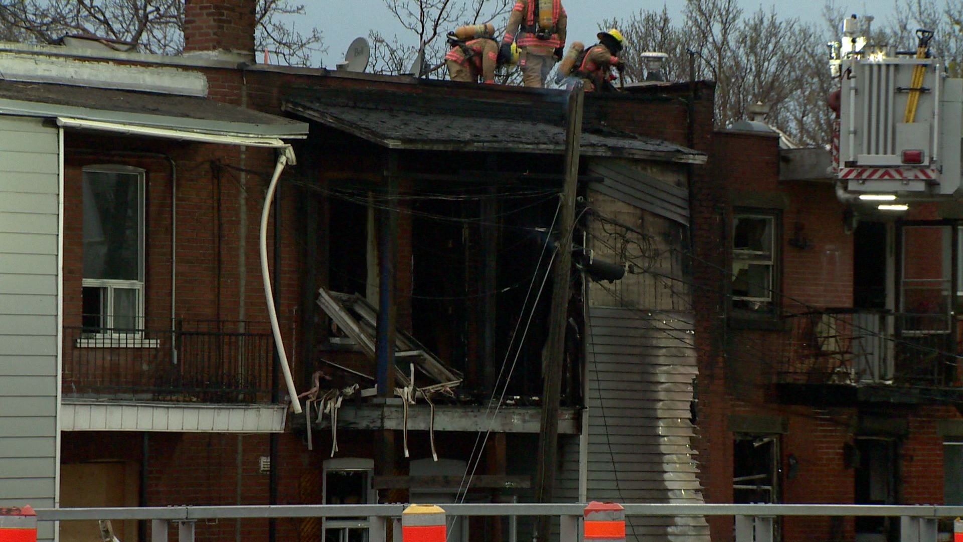 Un duplex a été la proie des flammes dans le Sud-Ouest
