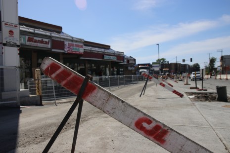 Travaux sur le boulevard Laurentien