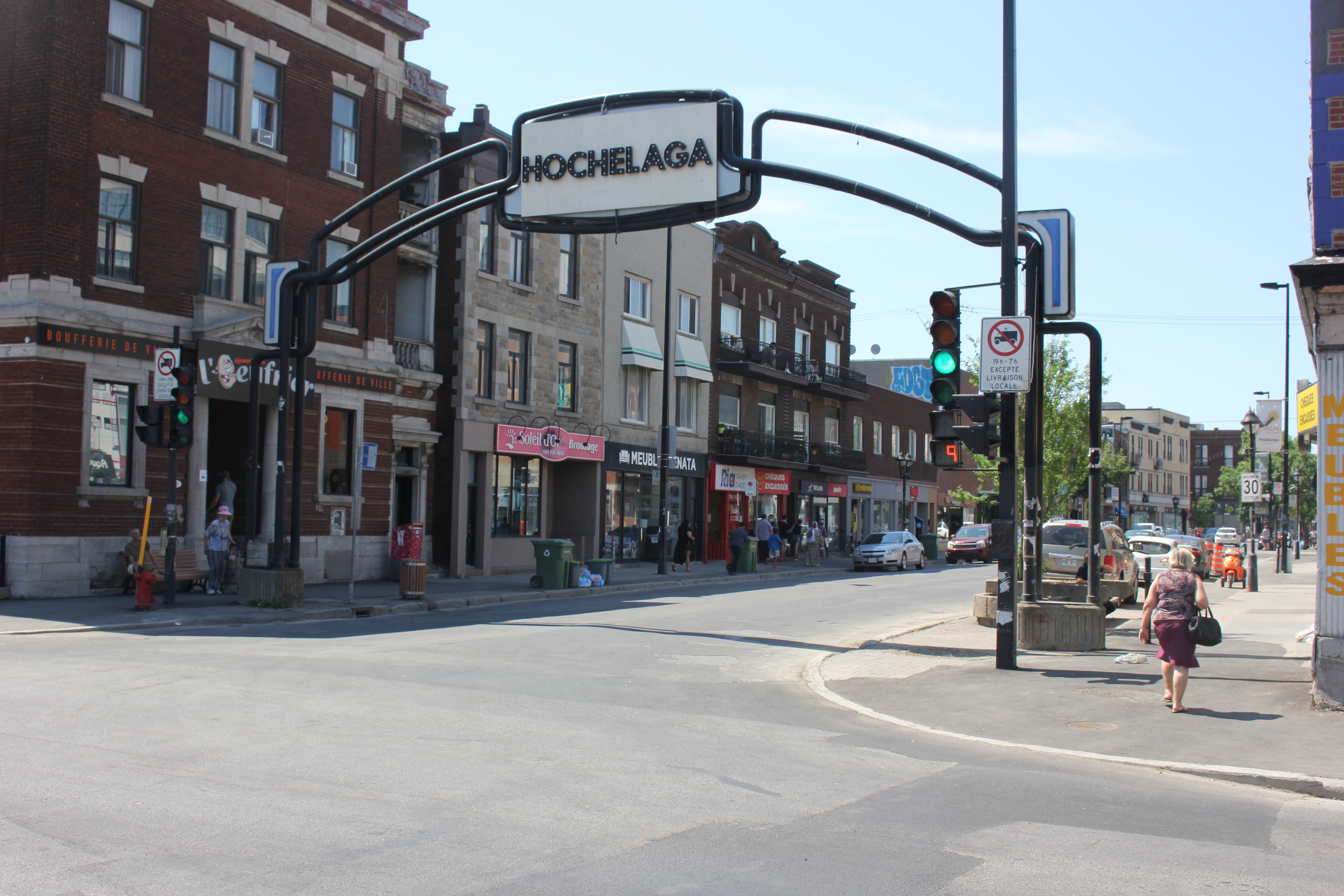 La rue Ontario sera piétonne cet été.