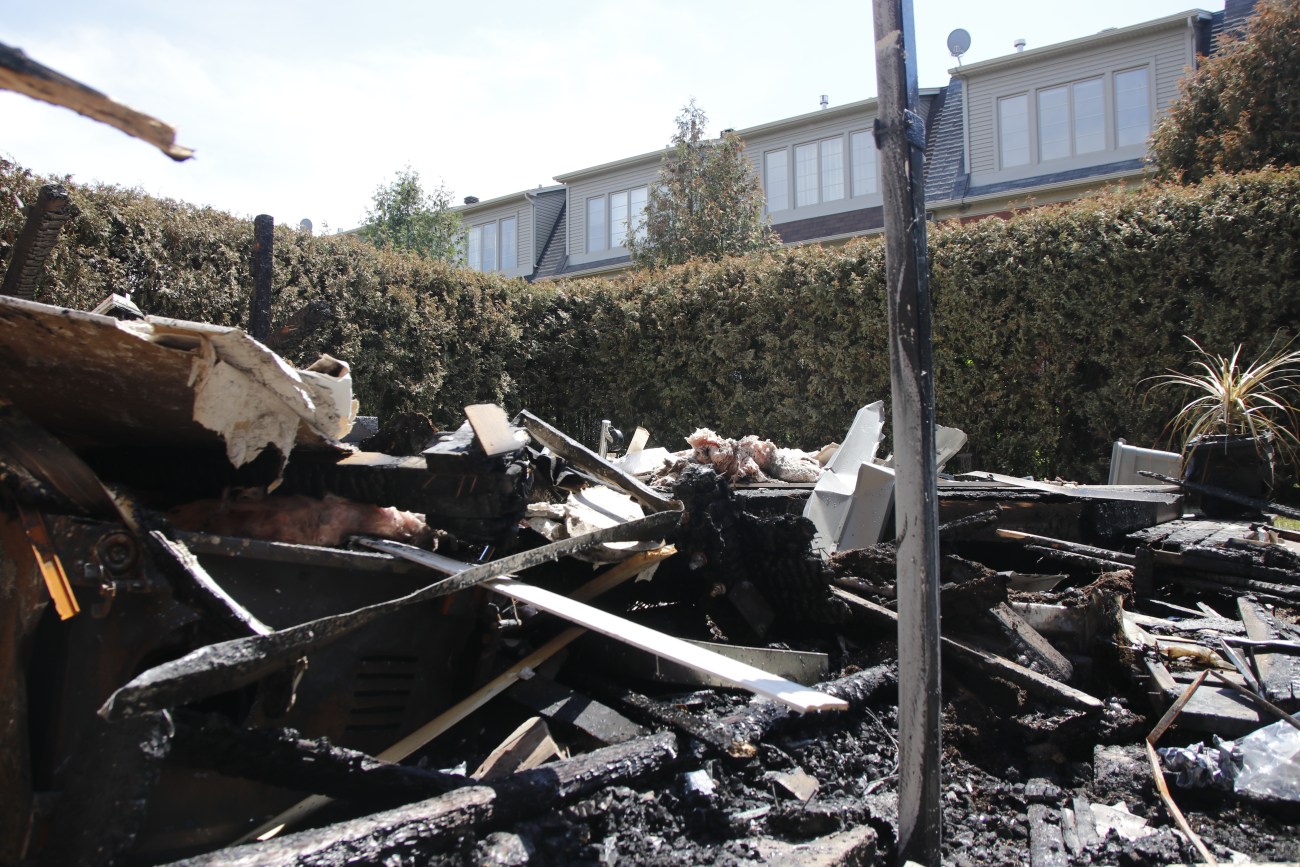 Incendie dans Bois-Franc