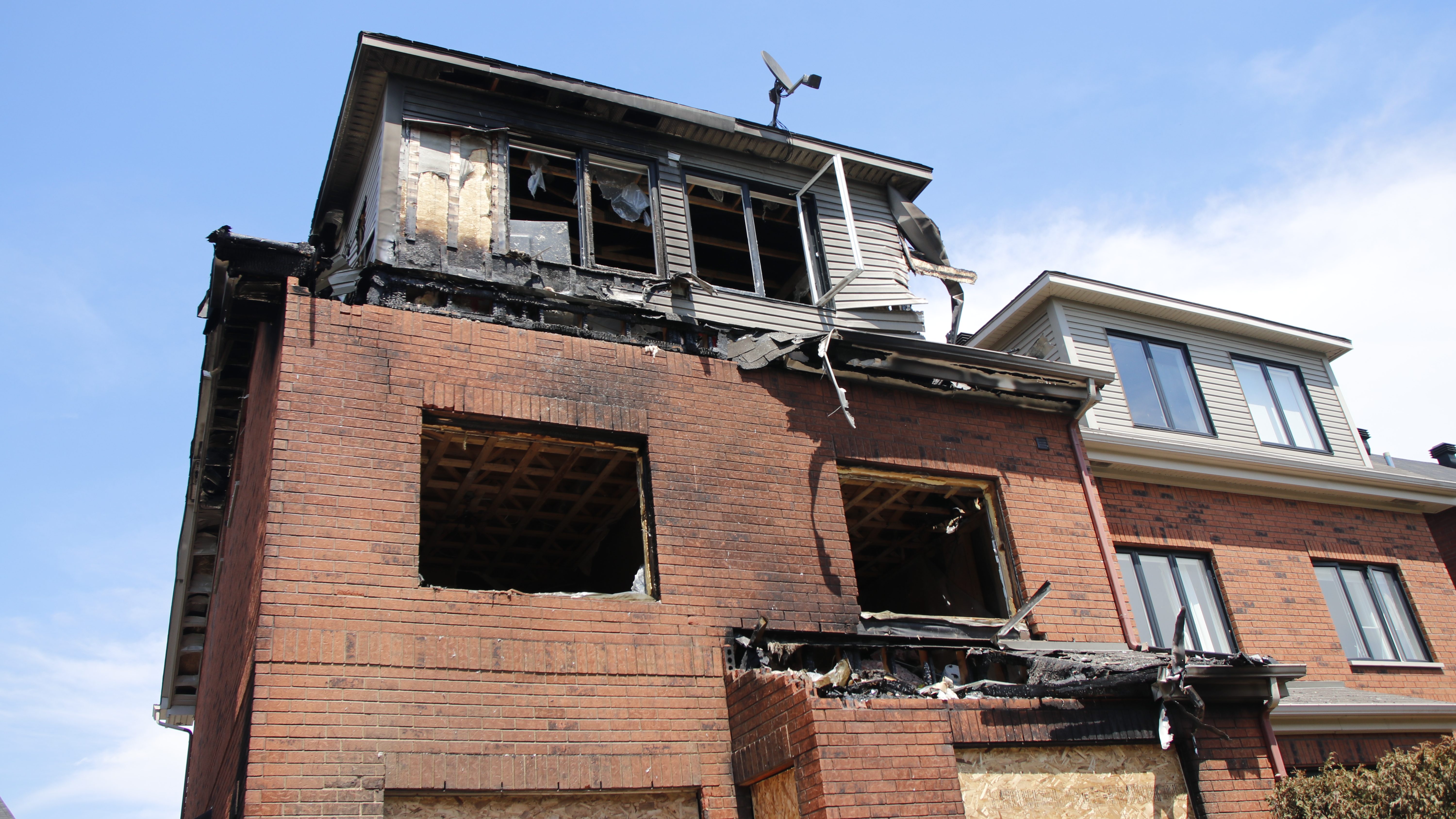 Incendie dans Bois-Franc