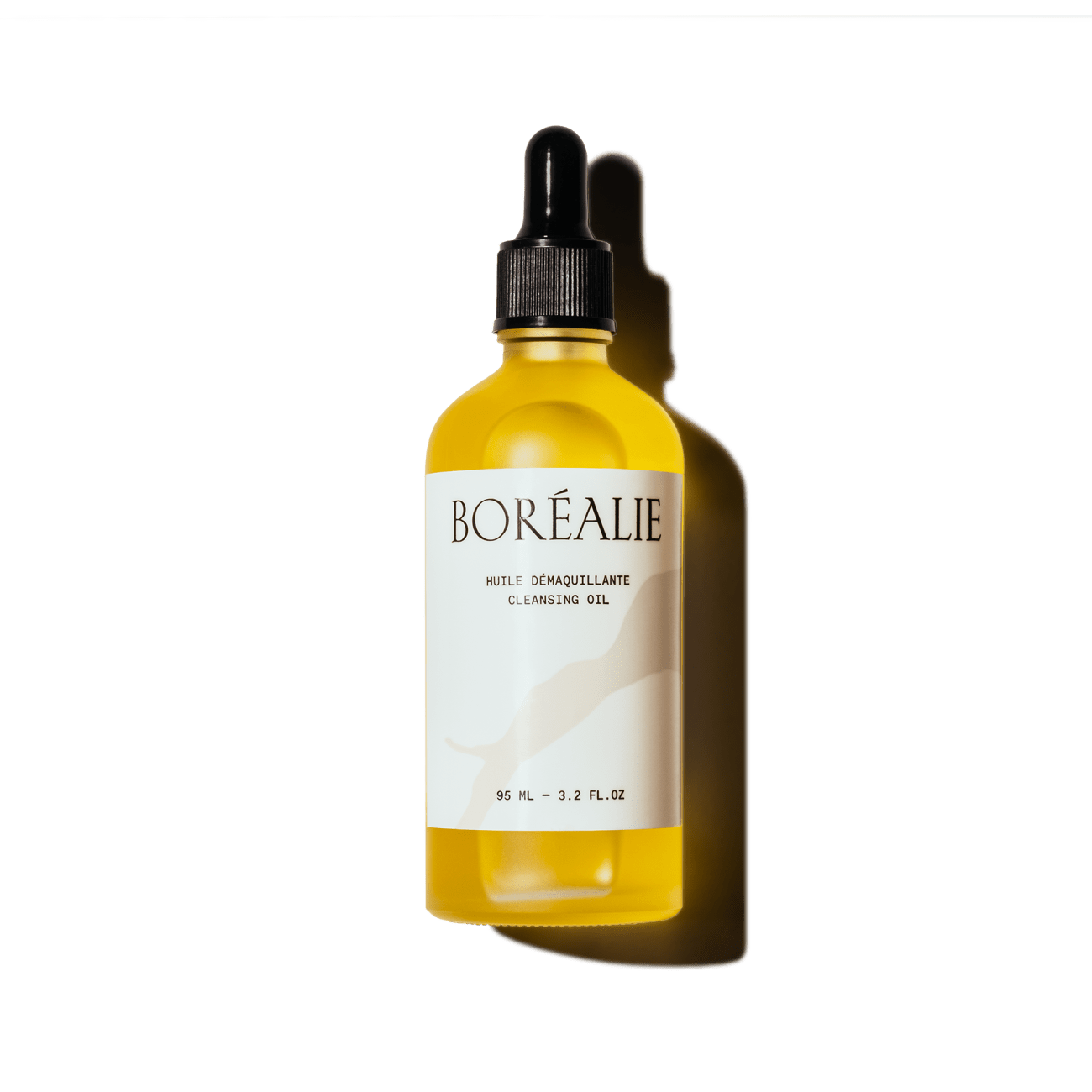 Flacon d'huile démaquillante