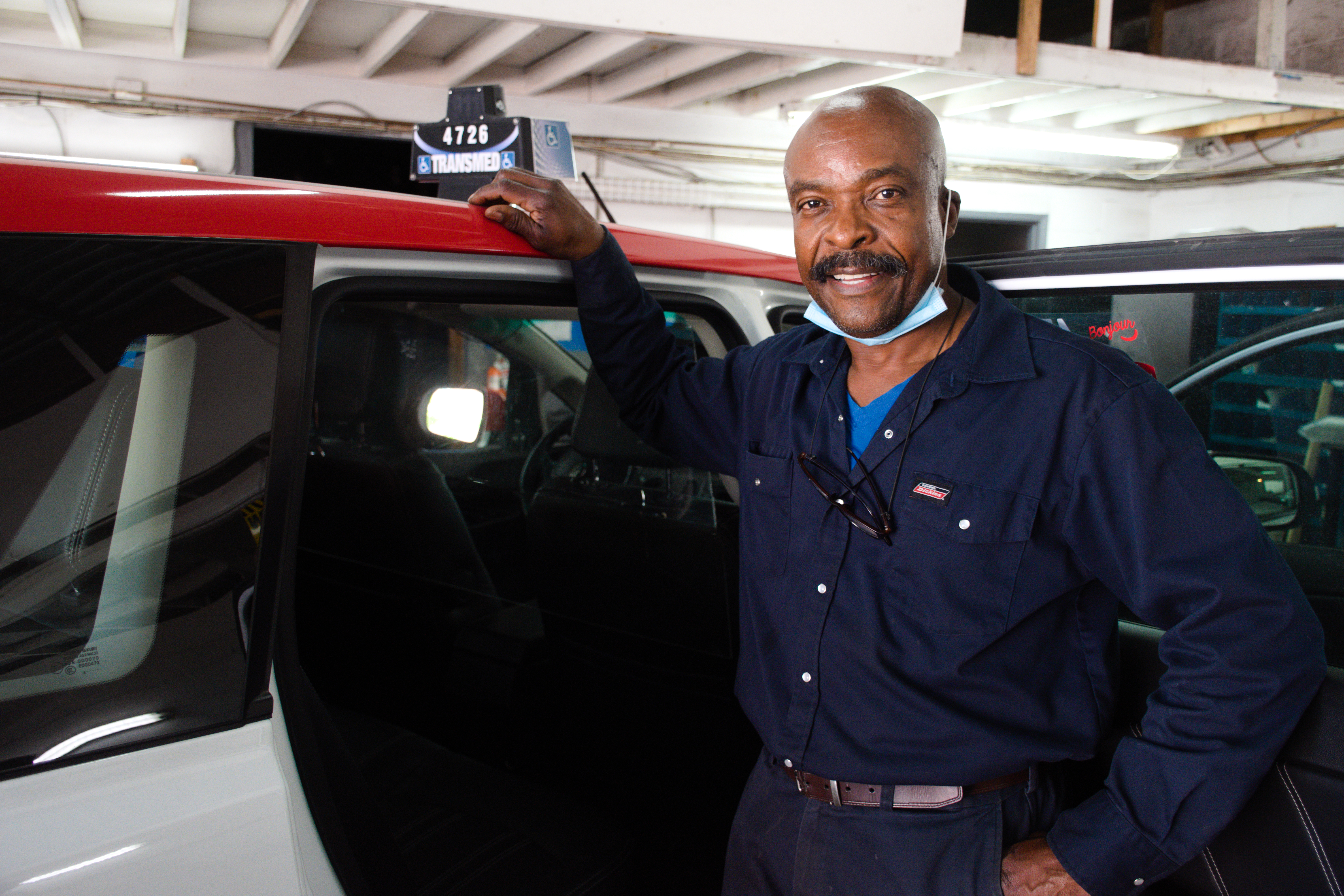 Wilson Jean Paul, le gérant du garage.