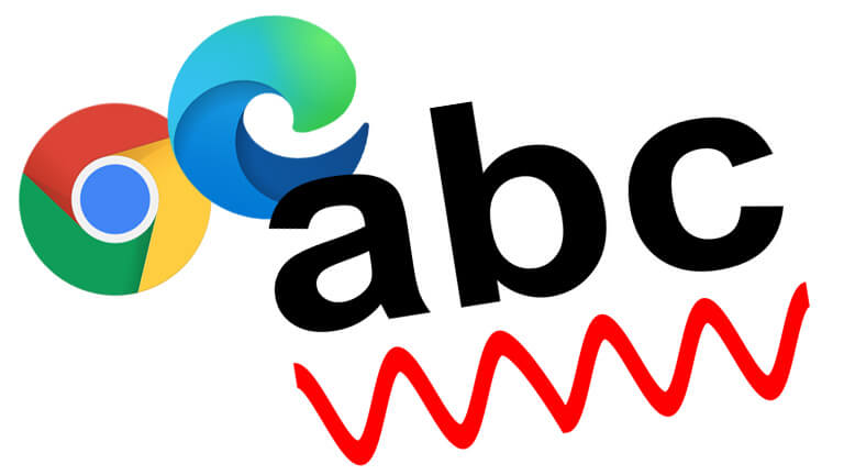 am&eacute;lioration correcteur microsoft google edge chrome