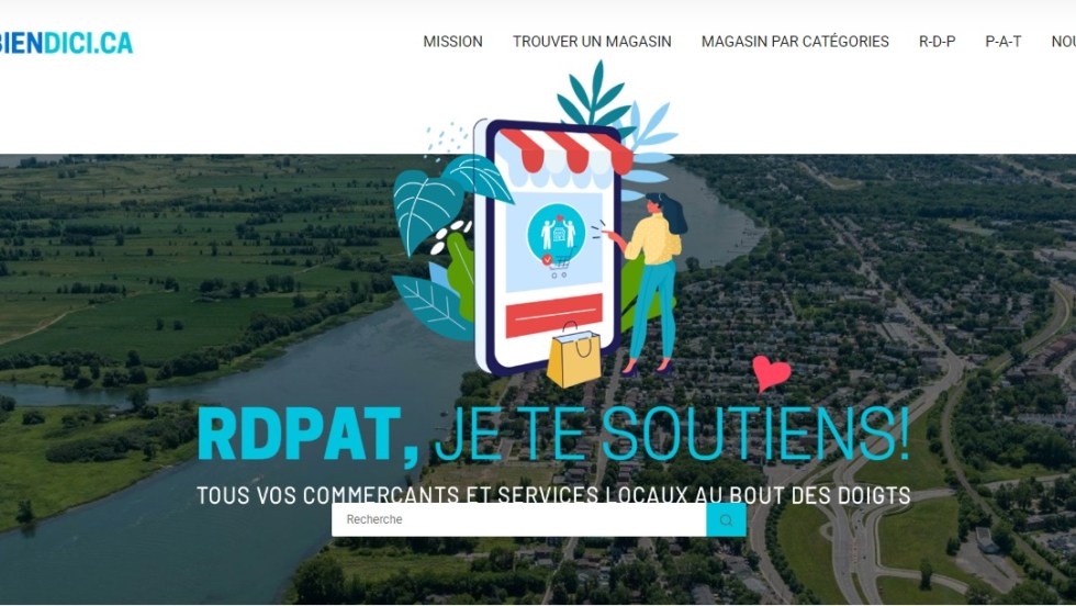 Pour favoriser les commerces locaux, les marchands de l’arrondissement Rivière-des-Prairies et de Pointe-aux-Trembles réunis se retrouvent sur un site commun : Biendici.ca.