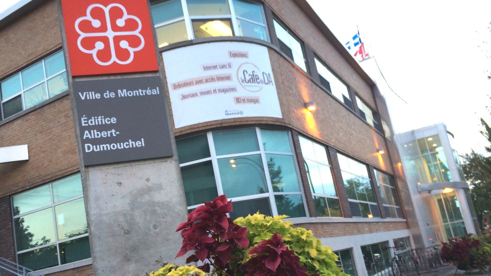 Un des deux salles de spectacles, la maison de la culture Ahuntsic-Cartierville