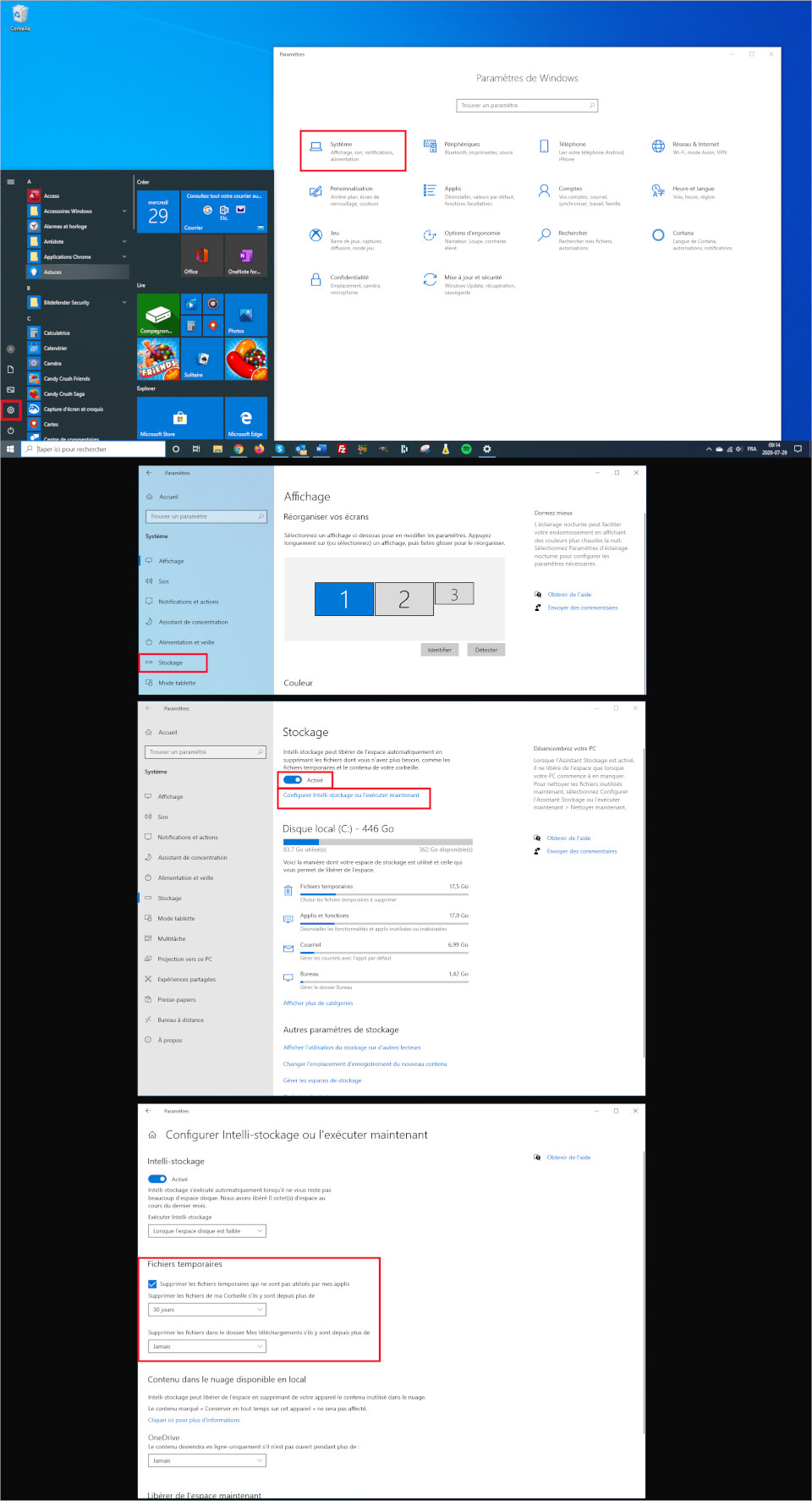 Voici comment activer la fonction pour vider automatiquement sa corbeille sur Windows 10. Comment vider automatiquement sa corbeille ordinateur Windows 10