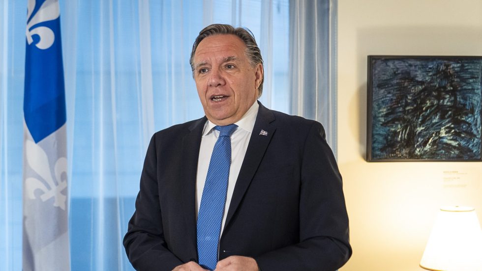 Le premier ministre François Legault