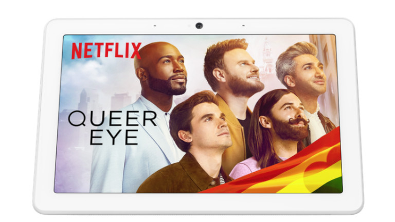 Netflix sur assistant vocal Google Nest Hub Max