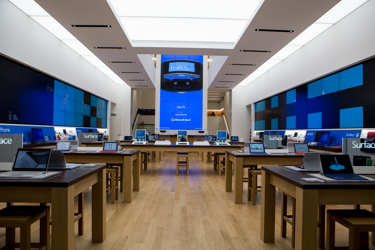 Microsoft magasins