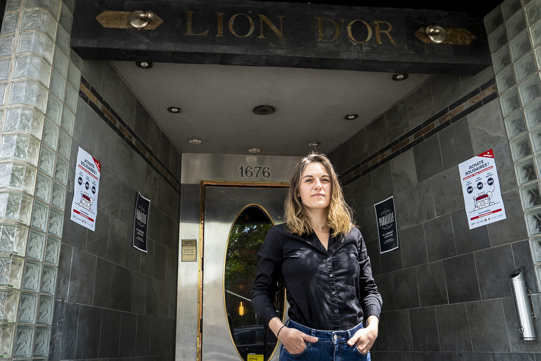 Sara Castonguay, programmatrice du cabaret Lion d'or.