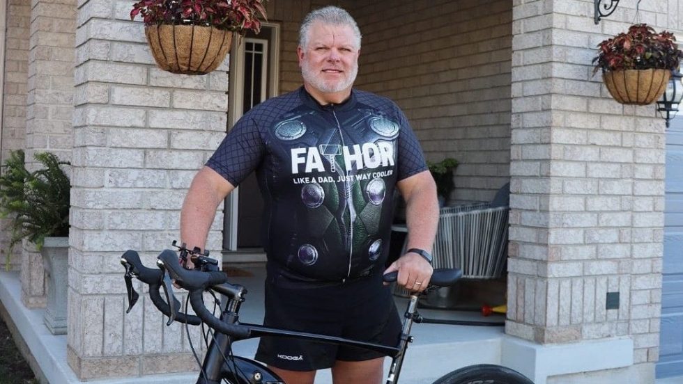 Tim Brochu arrivera à sa destination finale, l’Hôpital général du Lakeshore, le 1er août, à midi.