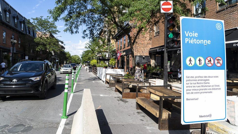 Réaménagement de la rue Notre-Dame: l'arrondissement fait volte-face