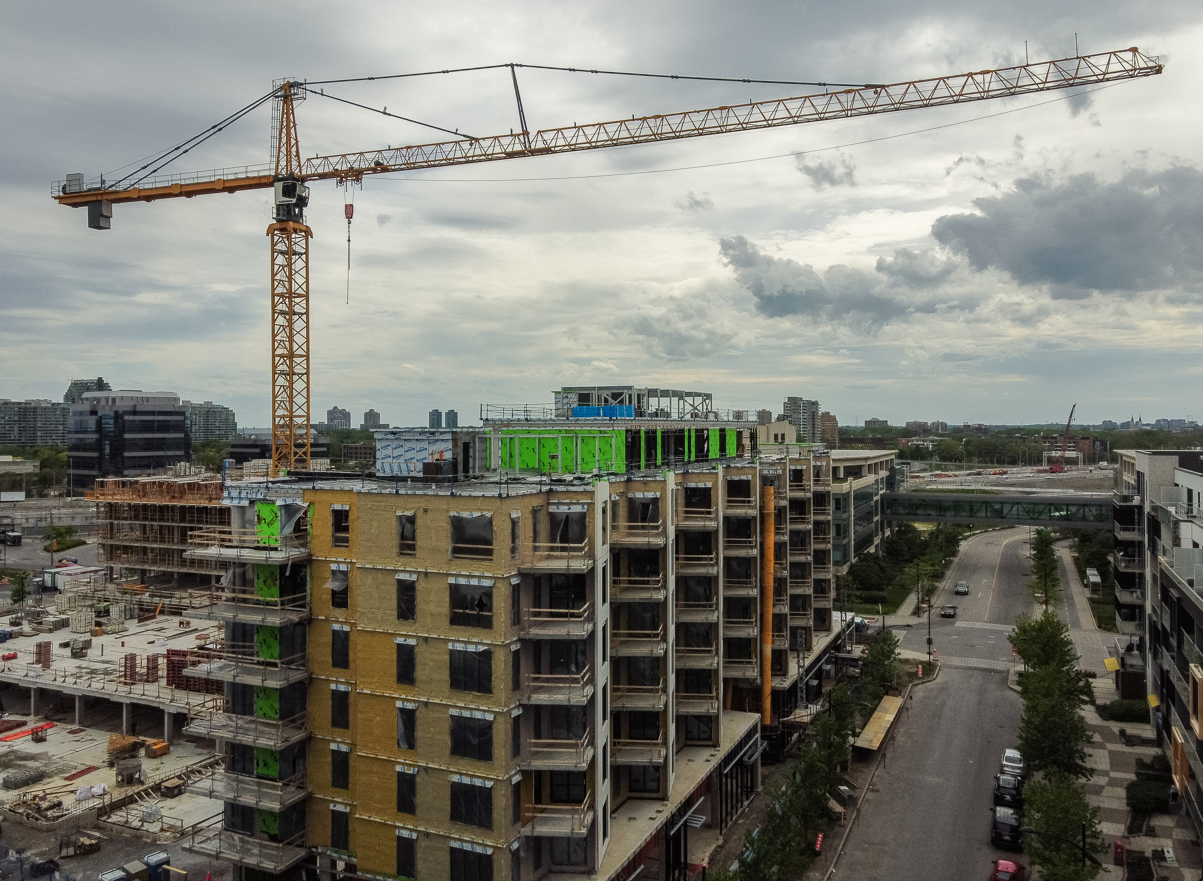 Immeubles sur la Pointe-Nord.