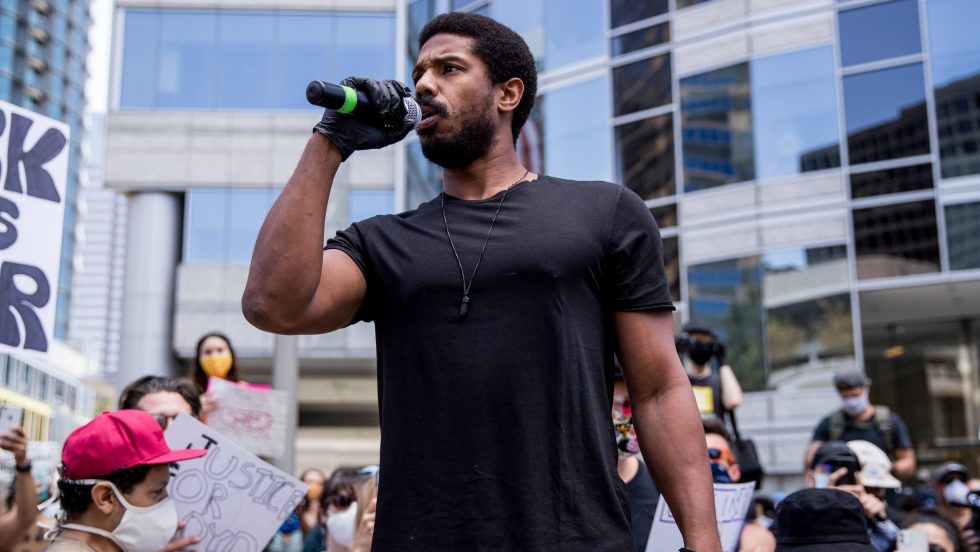 Michael B. Jordan. L'acteur américain en sera l'un des ambassadeurs aux côtés d'Opal Tometi, la co-fondatrice du mouvement Black Lives Matter.