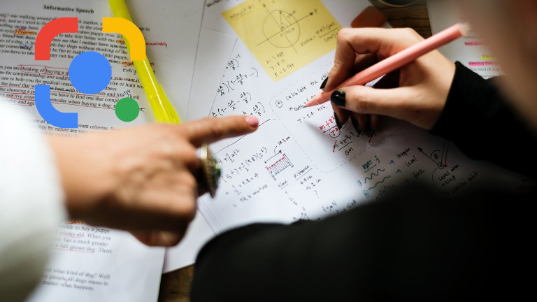 Google Lens problème mathématique devoir école