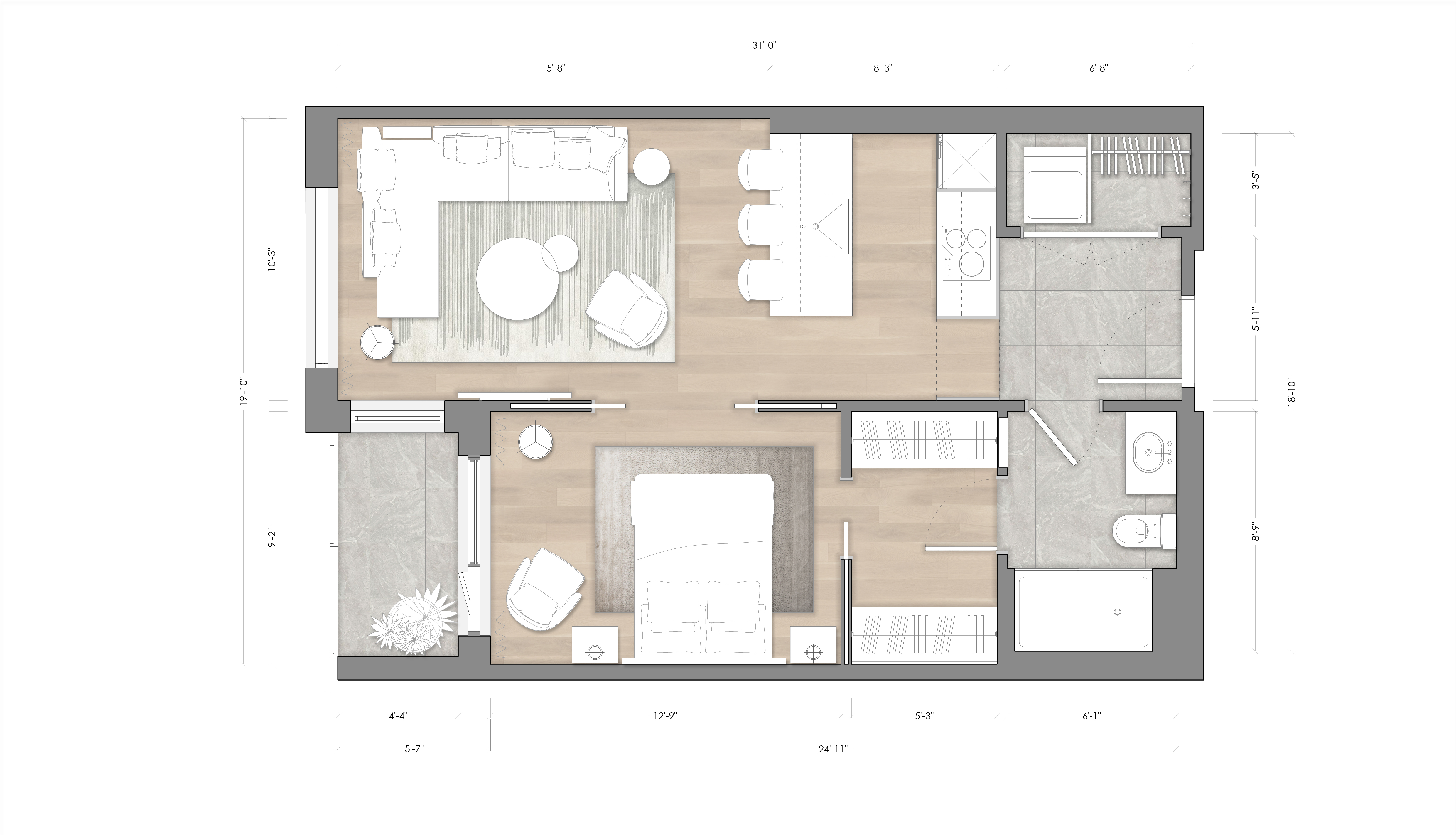 Plan de résidence