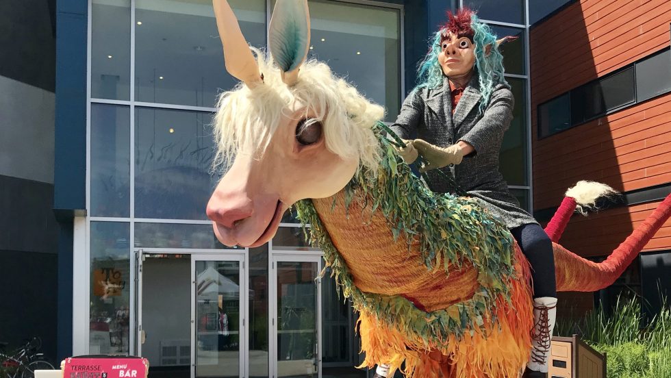 Quand l’art prend l’air