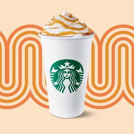 Moka au caramel sal&eacute; de Starbucks
