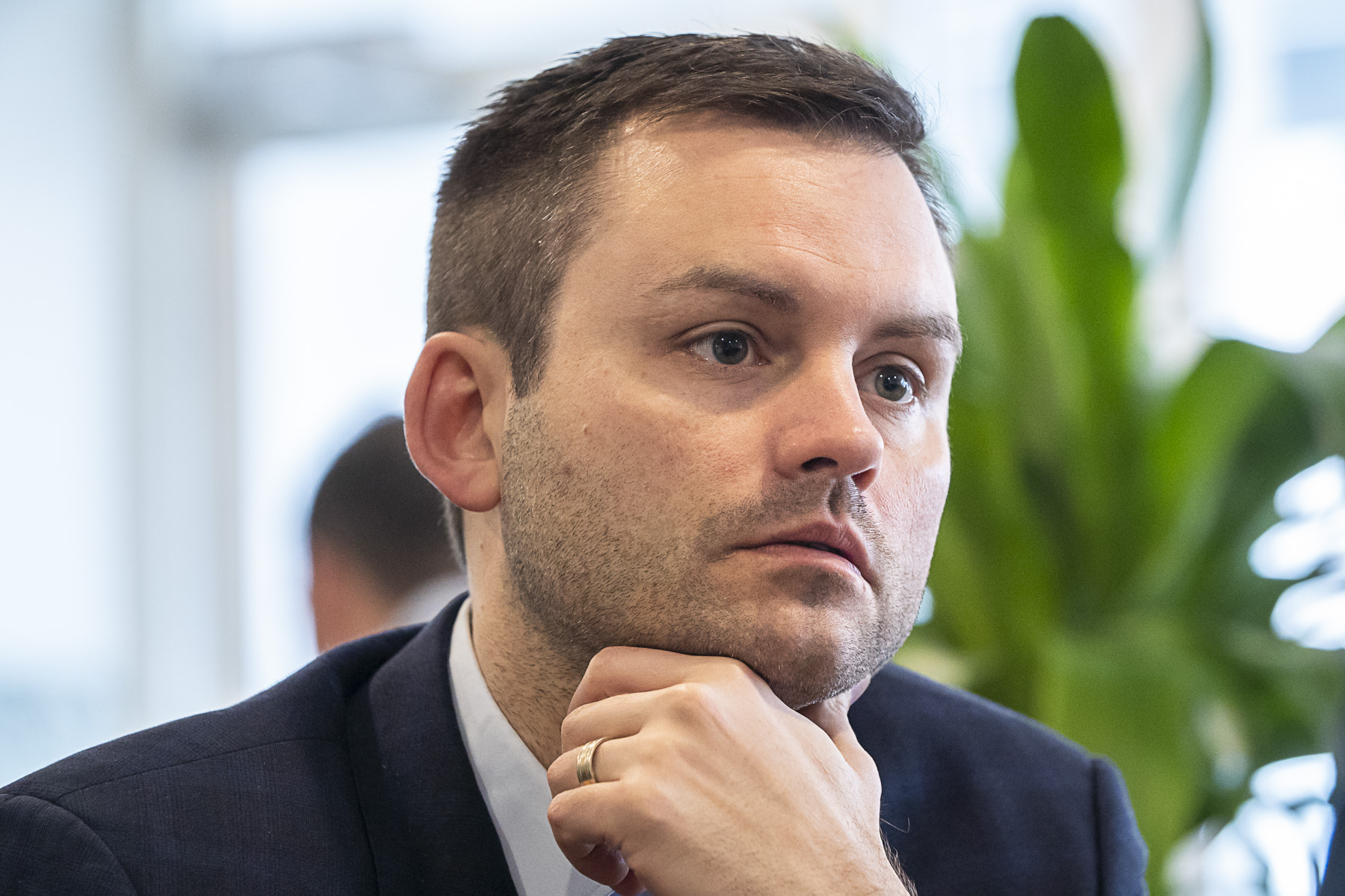 Le chef du PQ Paul St-Pierre Plamondon.
