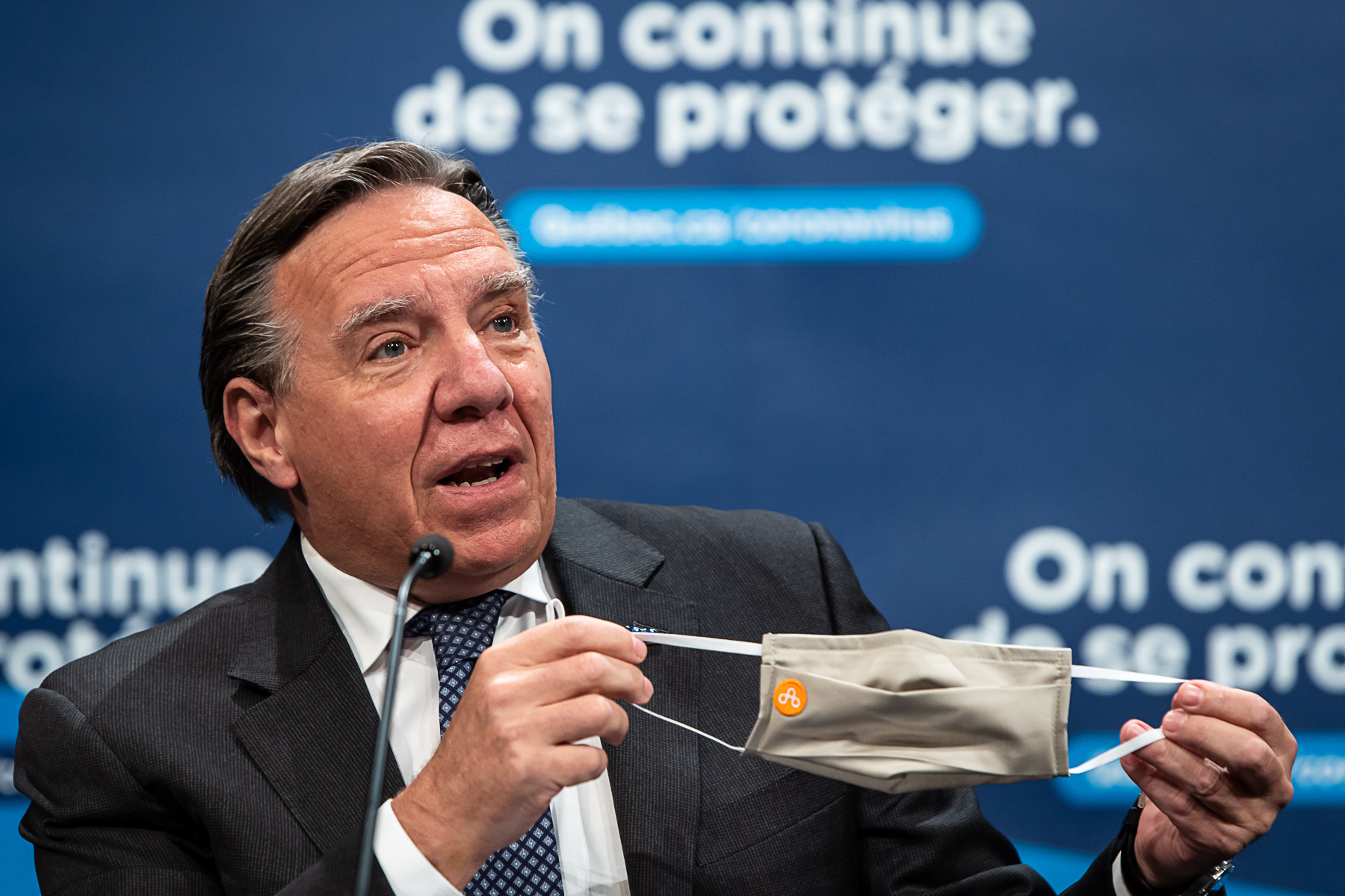 La Sûreté du Québec se penche sur des menaces proférées contre François Legault