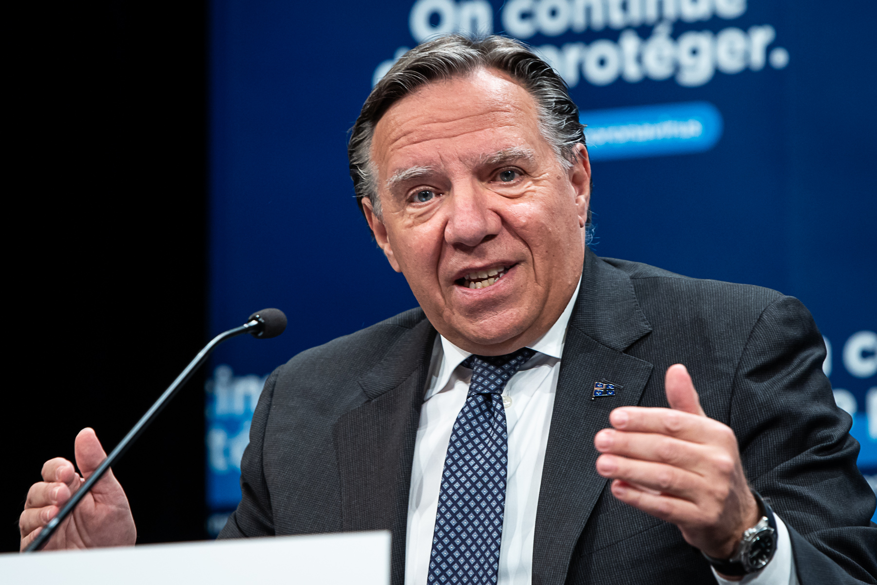Le premier ministre François Legault