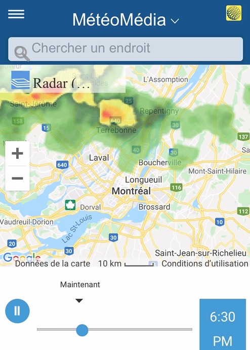 Radar de M&eacute;t&eacute;om&eacute;dia