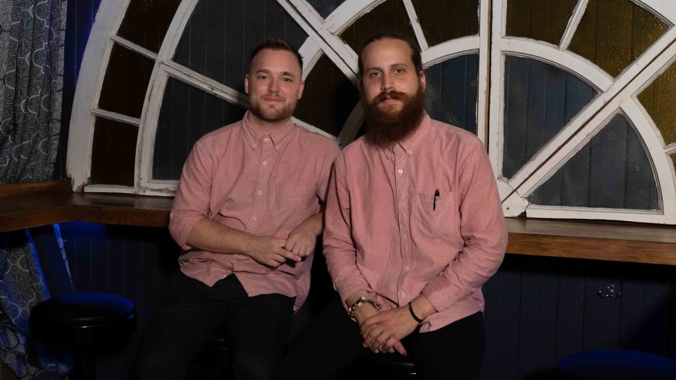 Portrait des copropriétaires du restaurant Le Norest Rémi Lemieux et Justin petitclerc