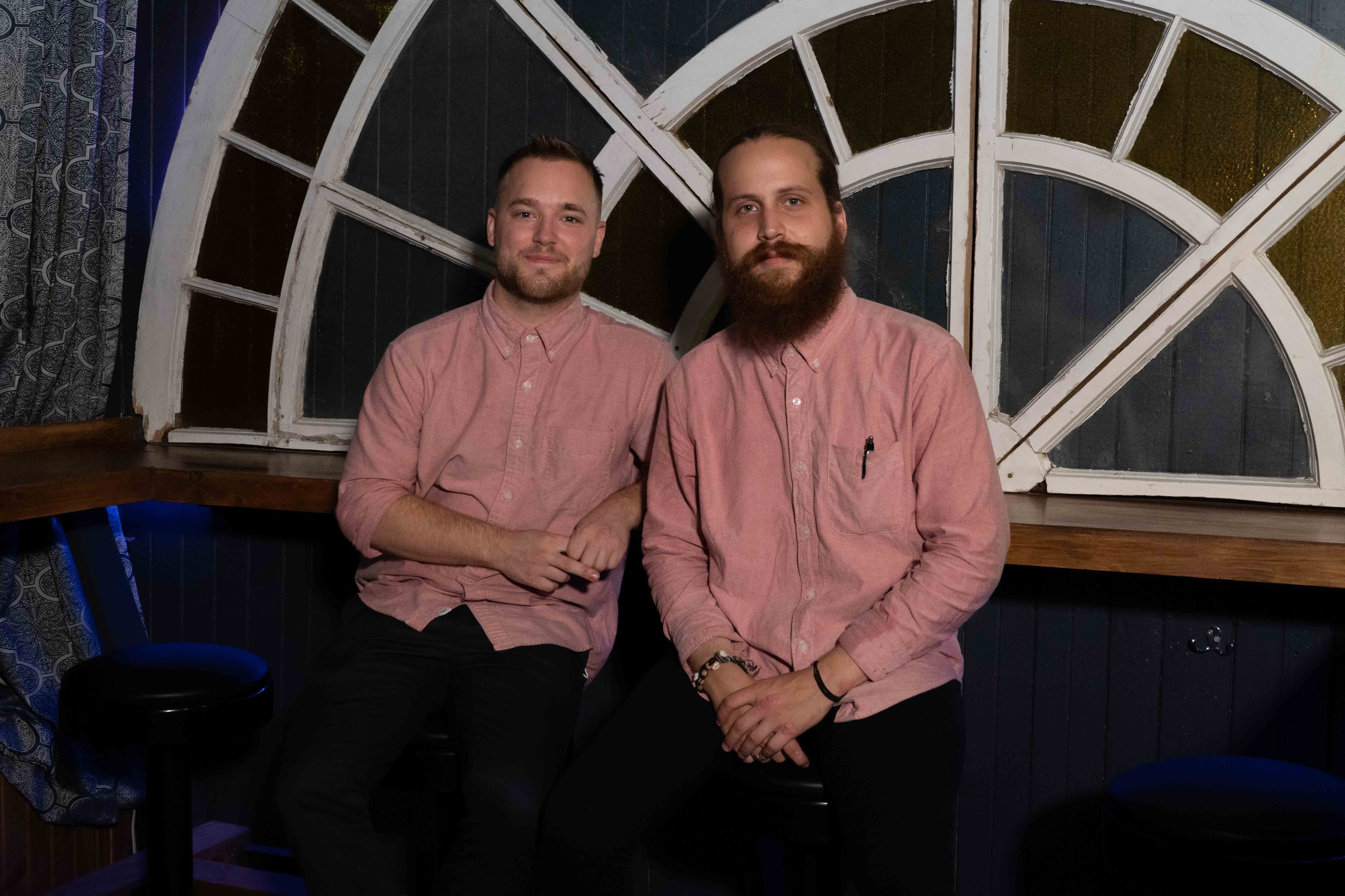 Portrait des copropri&eacute;taires du restaurant Le Norest R&eacute;mi Lemieux et Justin petitclerc