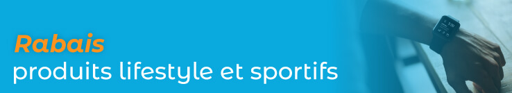 Rabais produits lifestyle et sportifs
