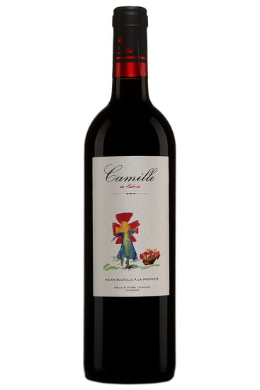 Bouteille de vin rouge