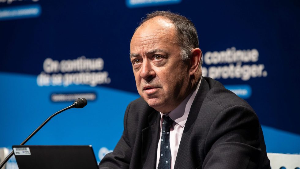 Le ministre de la Santé et des Services sociaux, Christian Dubé