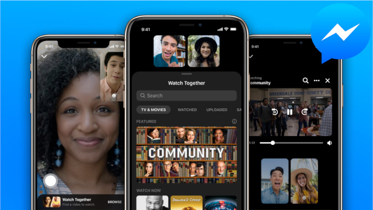 La fonction Facebook Watch Together nous permet de regarder des vidéos avec nos amis sur Messenger. Facebook Watch Together Messenger