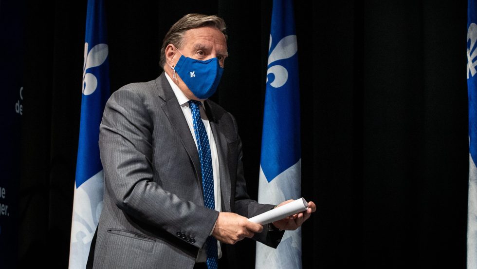 Le premier ministre François Legault