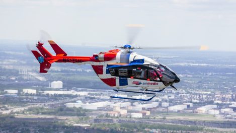 Hélicoptère d'Airmedic