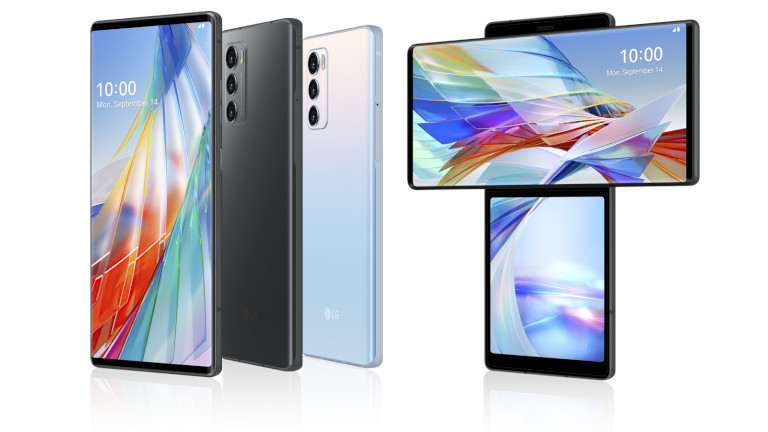 LG Wing t&eacute;l&eacute;phone &eacute;cran pivote