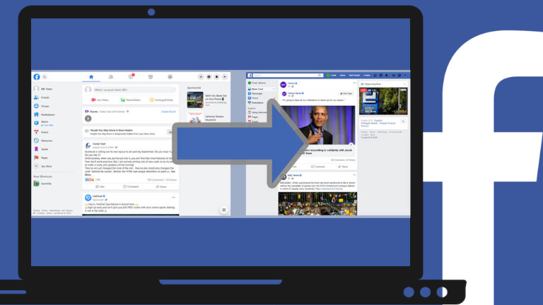 L’extension Old Layout for Facebook permet de revenir à l’ancienne interface de Facebook. Old Layout Facebook extension interface Facebook