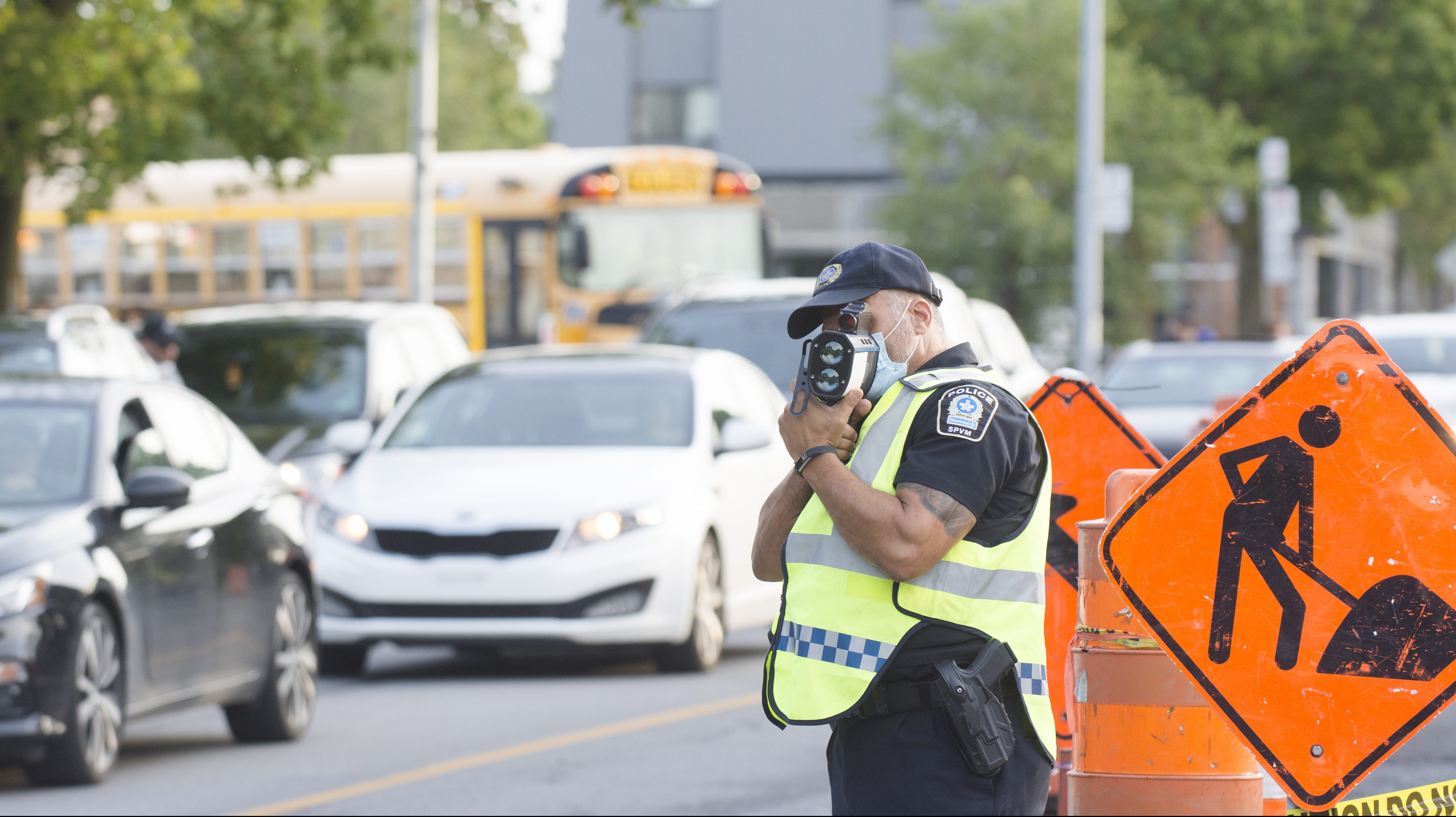 Montréal-Nord: des enfants mal attachés pour aller à l’école