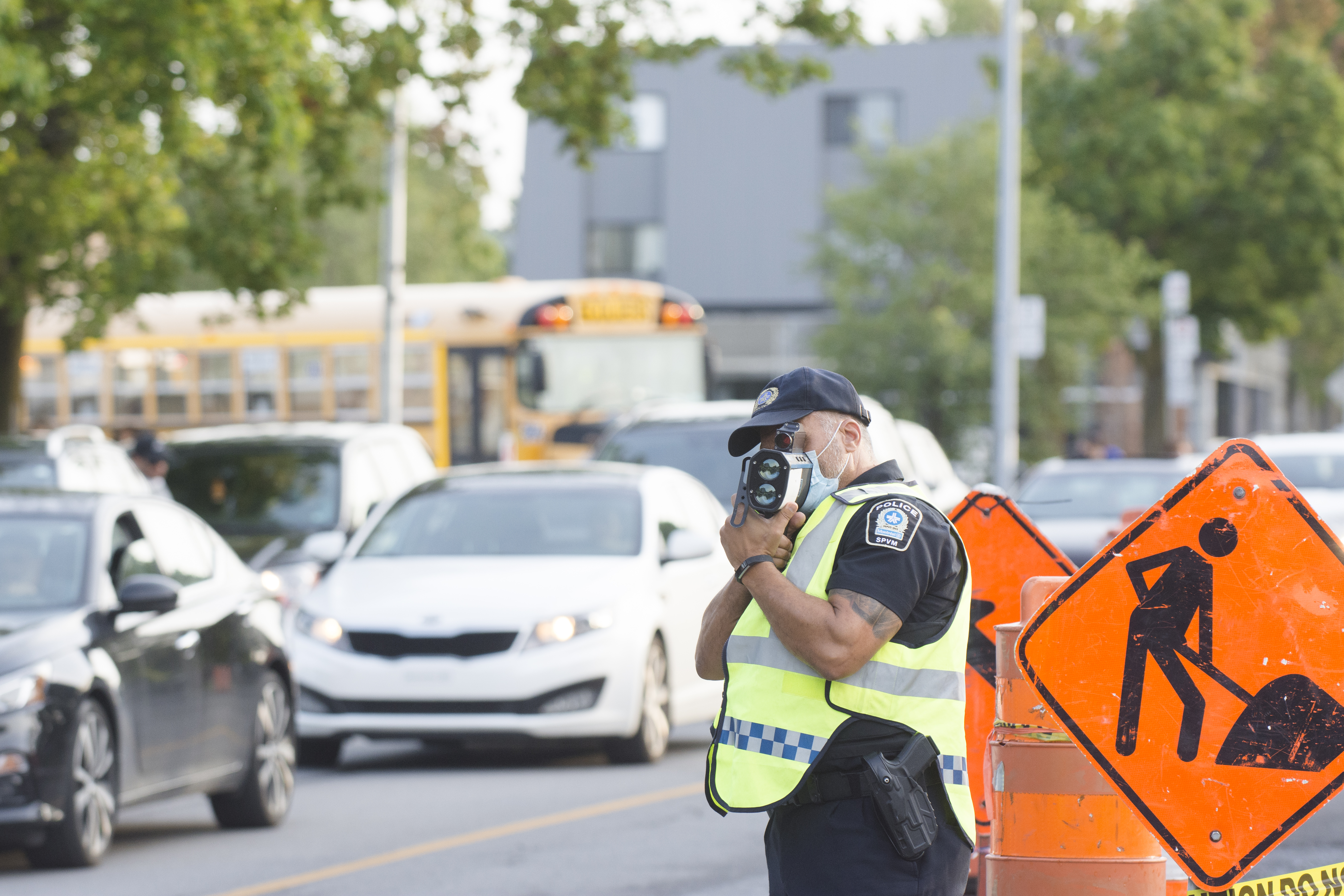Montréal-Nord: des enfants mal attachés pour aller à l’école
