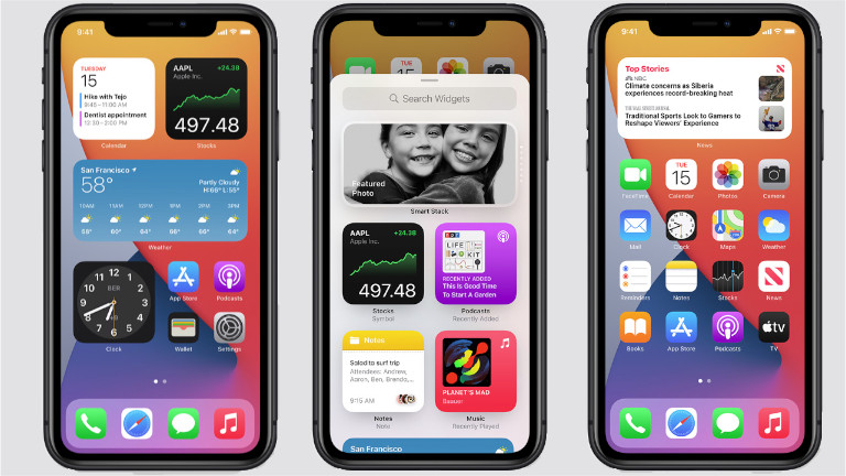 iOS 14 nous permet d’ajouter des widgets de nos applications sur l’écran d’accueil de notre iPhone. iPhone Widget iOS 14