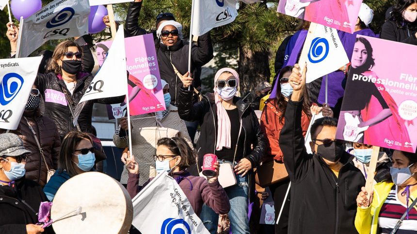 Manifestation des Les intervenantes en milieu familial