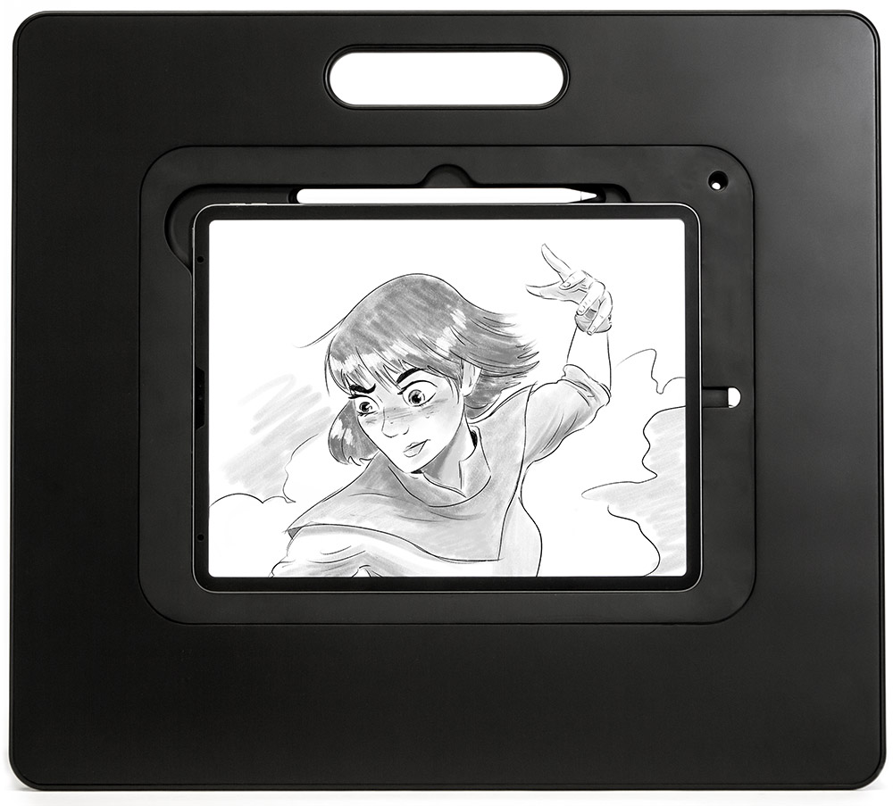 La Sketchboard Pro au fini noir mat est vraiment tout ce qu’il y a de plus simple comme accessoire La Sketchboard Pro au fini noir mat est vraiment tout ce qu’il y a de plus simple comme accessoire