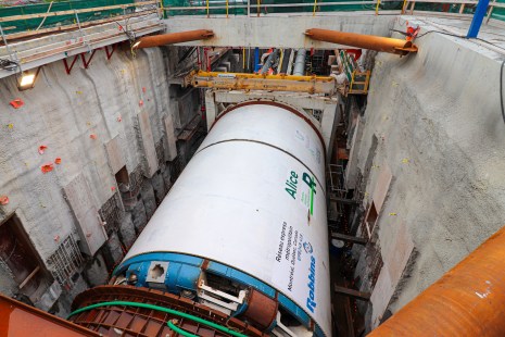 le tunnelier «Alice»