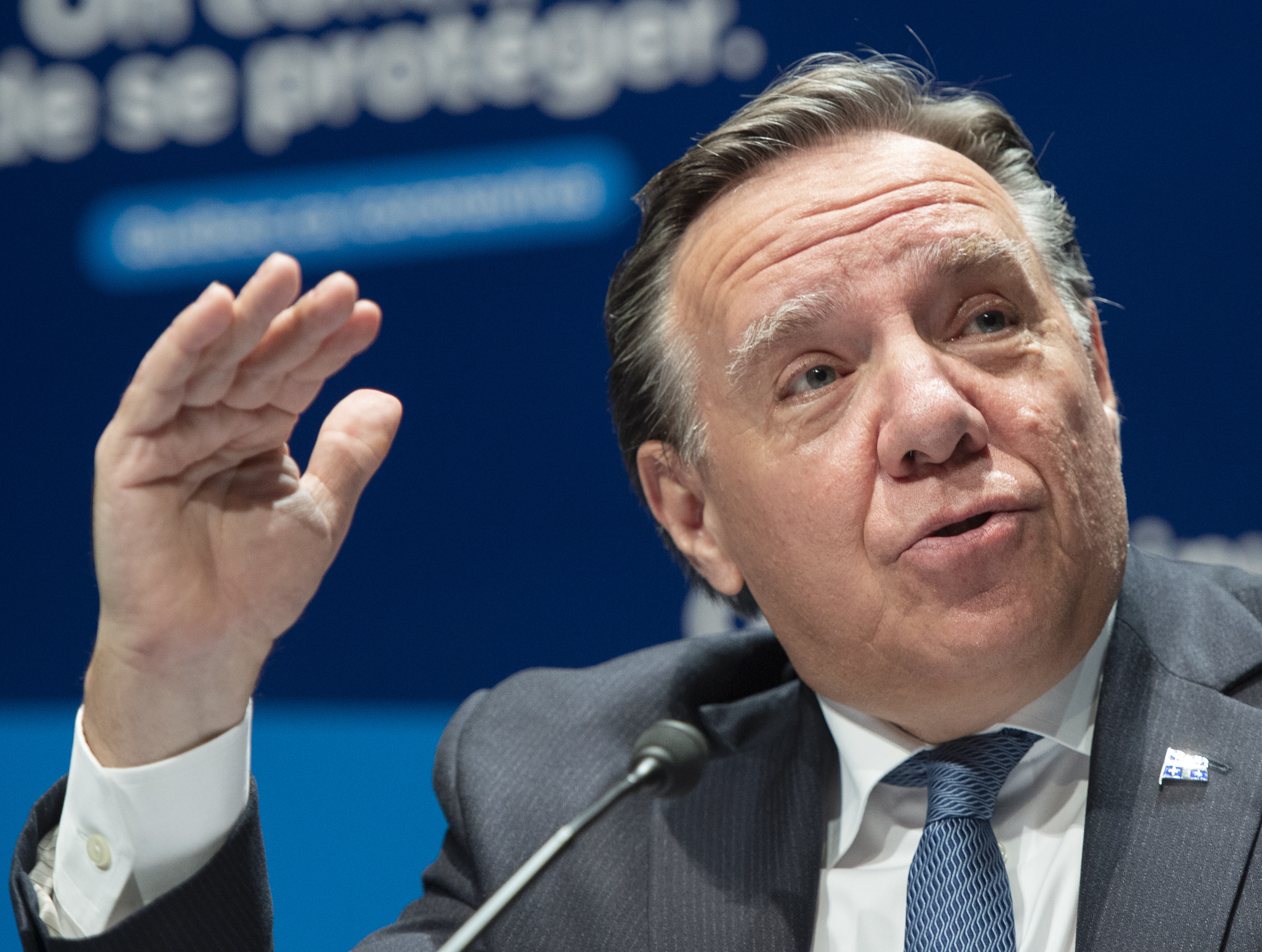 Le premier ministre du Québec, François Legault