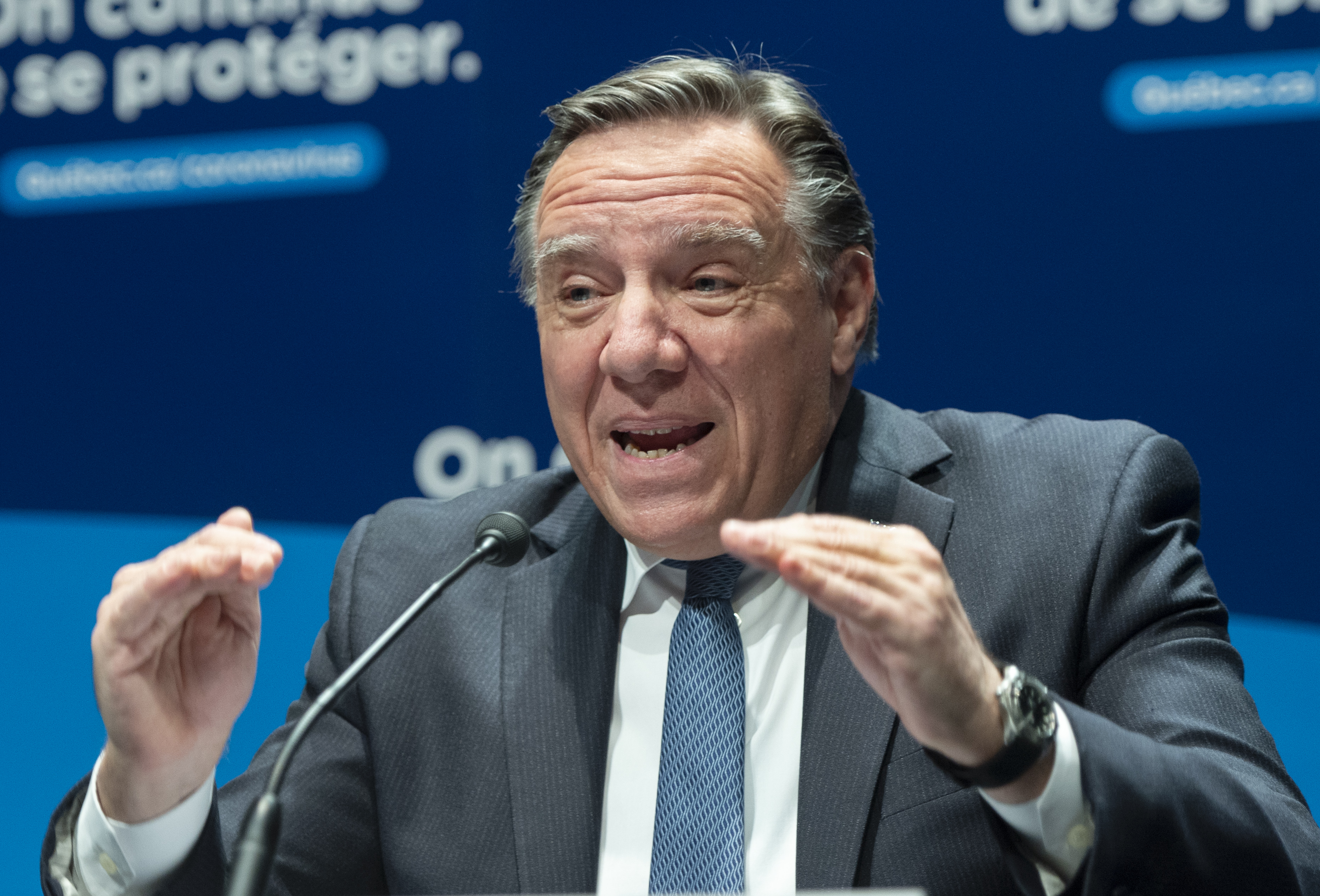 Le premier ministre François Legault