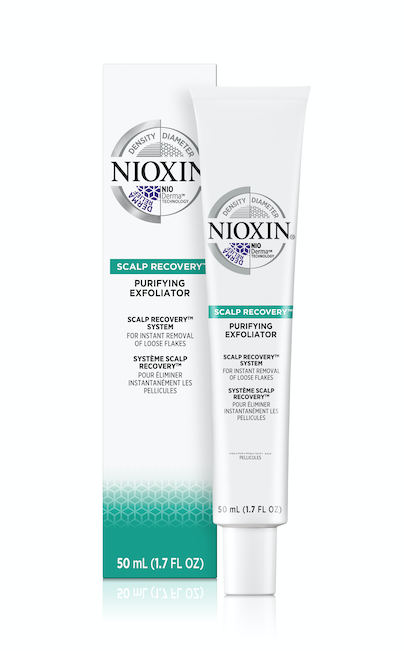 Tube d'exfoliant de la marque Nioxin